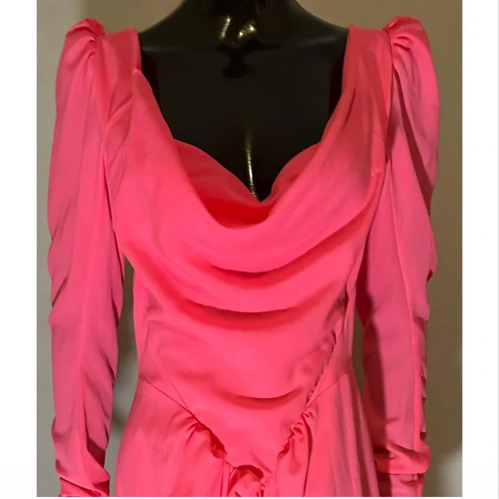 Vivienne Westwood NWT crepe draped gown - authenticated. - Picture 4 of 12